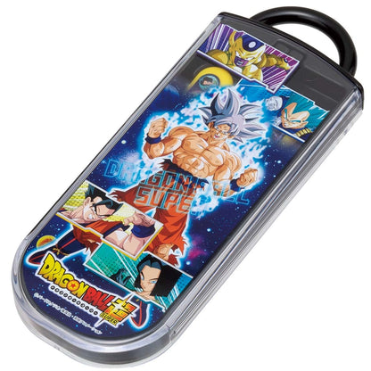 Skater Kids Antibacterial Chopsticks Spoon Fork Set Dragon Ball Super Made in Japan- Japan Figure Store - #1 Bring To You The Best Japanese Goods