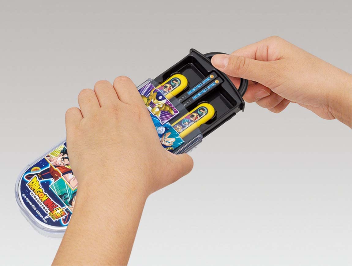 Skater Kids Antibacterial Chopsticks Spoon Fork Set Dragon Ball Super Made in Japan- Japan Figure Store - #1 Bring To You The Best Japanese Goods