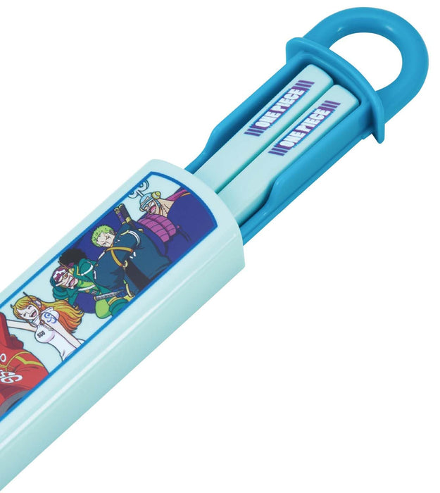 Skater Kids' Chopsticks Set with Case 16.5cm Antibacterial Japan Made