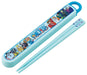 Skater Kids' Chopsticks Set with Case 16.5cm Antibacterial Japan Made