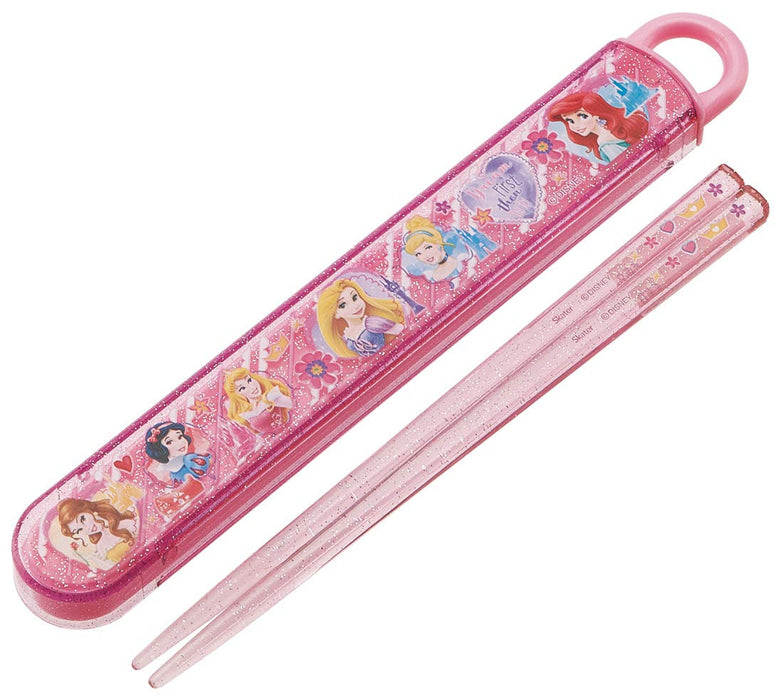 Skater Disney Princess 19 Children's Chopsticks and Case Set - Made in Japan- Japan Figure Store - #1 Bring To You The Best Japanese Goods