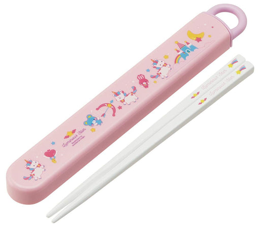 Skater Unicorn Children's Chopstick and Case Set 16.5cm Made in Japan ABS2AM- Japan Figure Store - #1 Bring To You The Best Japanese Goods