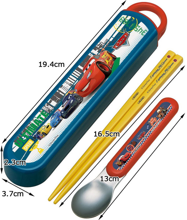 Skater Disney Cars Children's Spoon & Chopsticks Set - Made in Japan- Japan Figure Store - #1 Bring To You The Best Japanese Goods