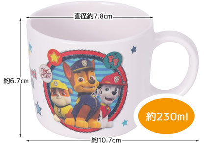 Skater Paw Patrol Melamine Children's Cup 230ml - M310-A Skater Mug- Japan Figure Store - #1 Bring To You The Best Japanese Goods