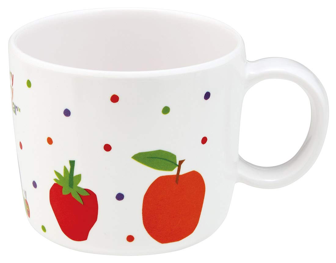 Skater Very Hungry Caterpillar Fruit Melamine Children's Mug 230ml - M310-A- Japan Figure Store - #1 Bring To You The Best Japanese Goods