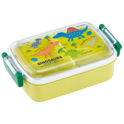 Skater Dinosaur Picture Book Children's 450ml Lunch Box - Antibacterial Made in Japan- Japan Figure Store - #1 Bring To You The Best Japanese Goods