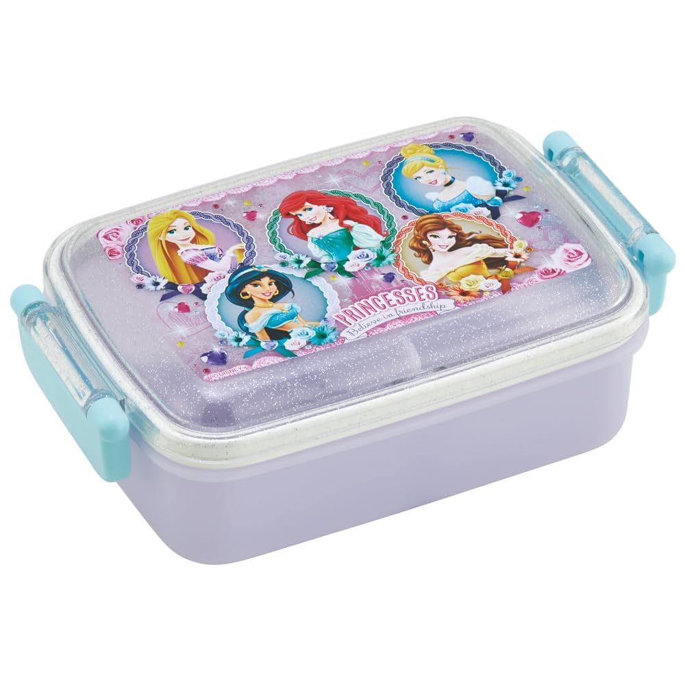 Skater Disney Princess 24 Kids Lunch Box 450ml Dome-Shaped Antibacterial Made in Japan- Japan Figure Store - #1 Bring To You The Best Japanese Goods