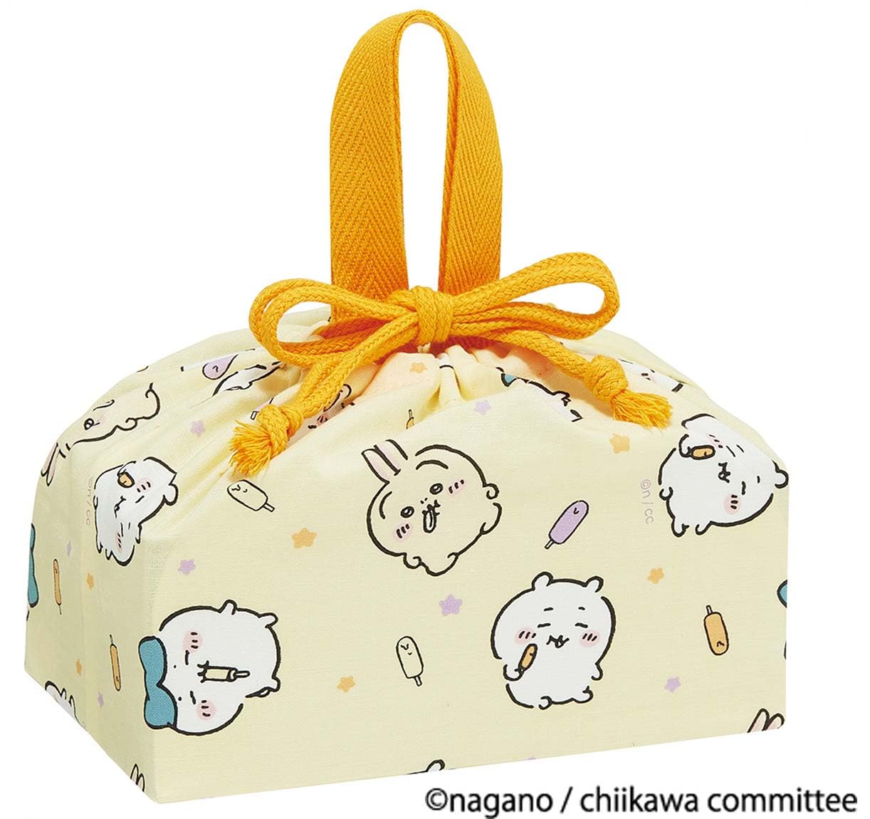 Skater Chiikawa Children's Lunch Box Drawstring Bag - Made in Japan KB7-A- Japan Figure Store - #1 Bring To You The Best Japanese Goods