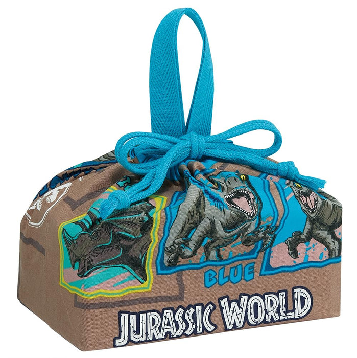 Skater Jurassic World Children's Lunch Box with Drawstring Bag Made in Japan- Japan Figure Store - #1 Bring To You The Best Japanese Goods