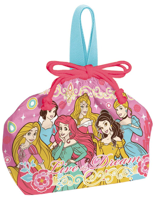 Skater Disney Princess 19 Kids Lunch Box with Drawstring Bag - KB7 Series- Japan Figure Store - #1 Bring To You The Best Japanese Goods