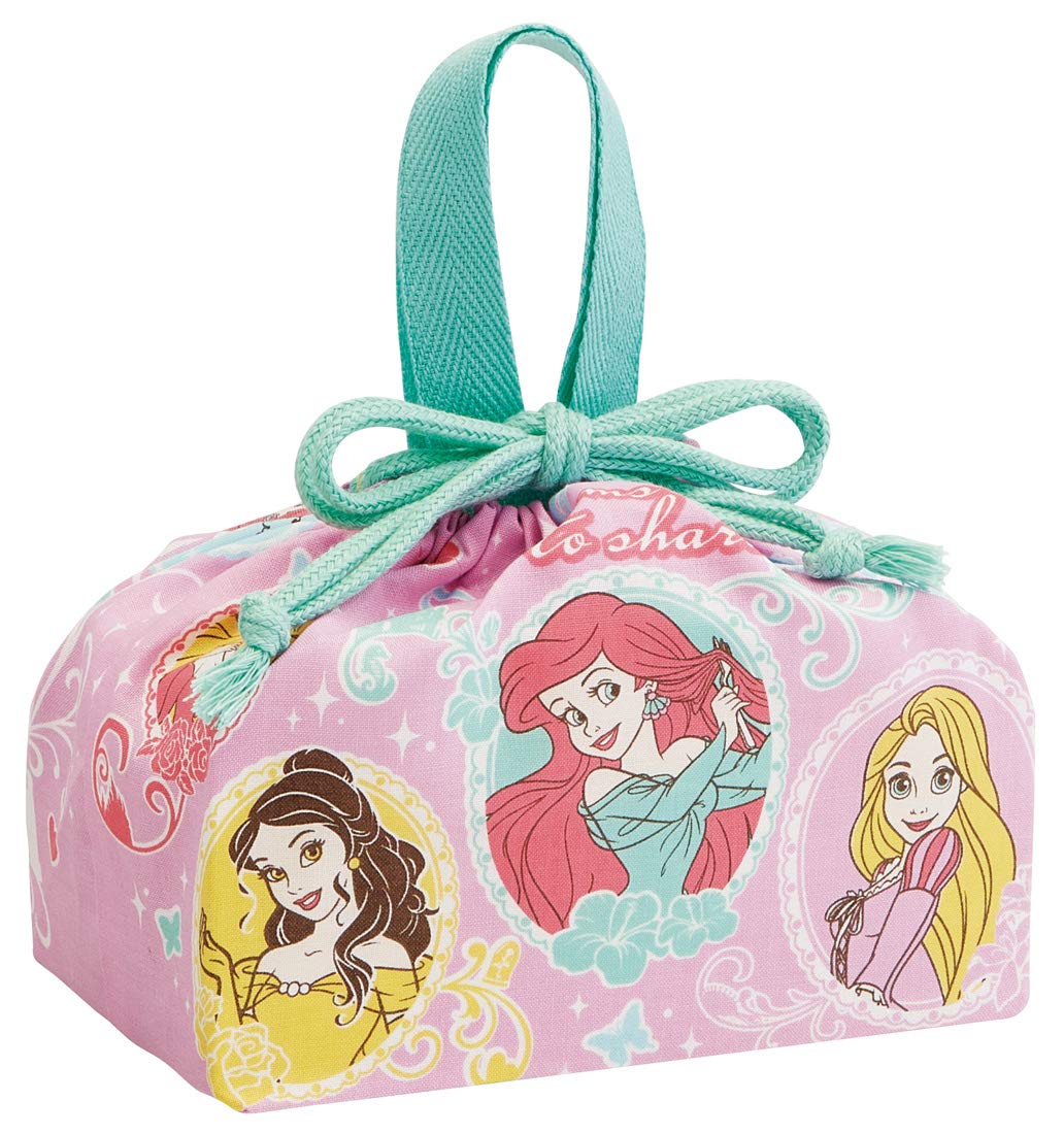 Skater Disney Princess Children's Lunch Box and Drawstring Bag Set Made in Japan- Japan Figure Store - #1 Bring To You The Best Japanese Goods