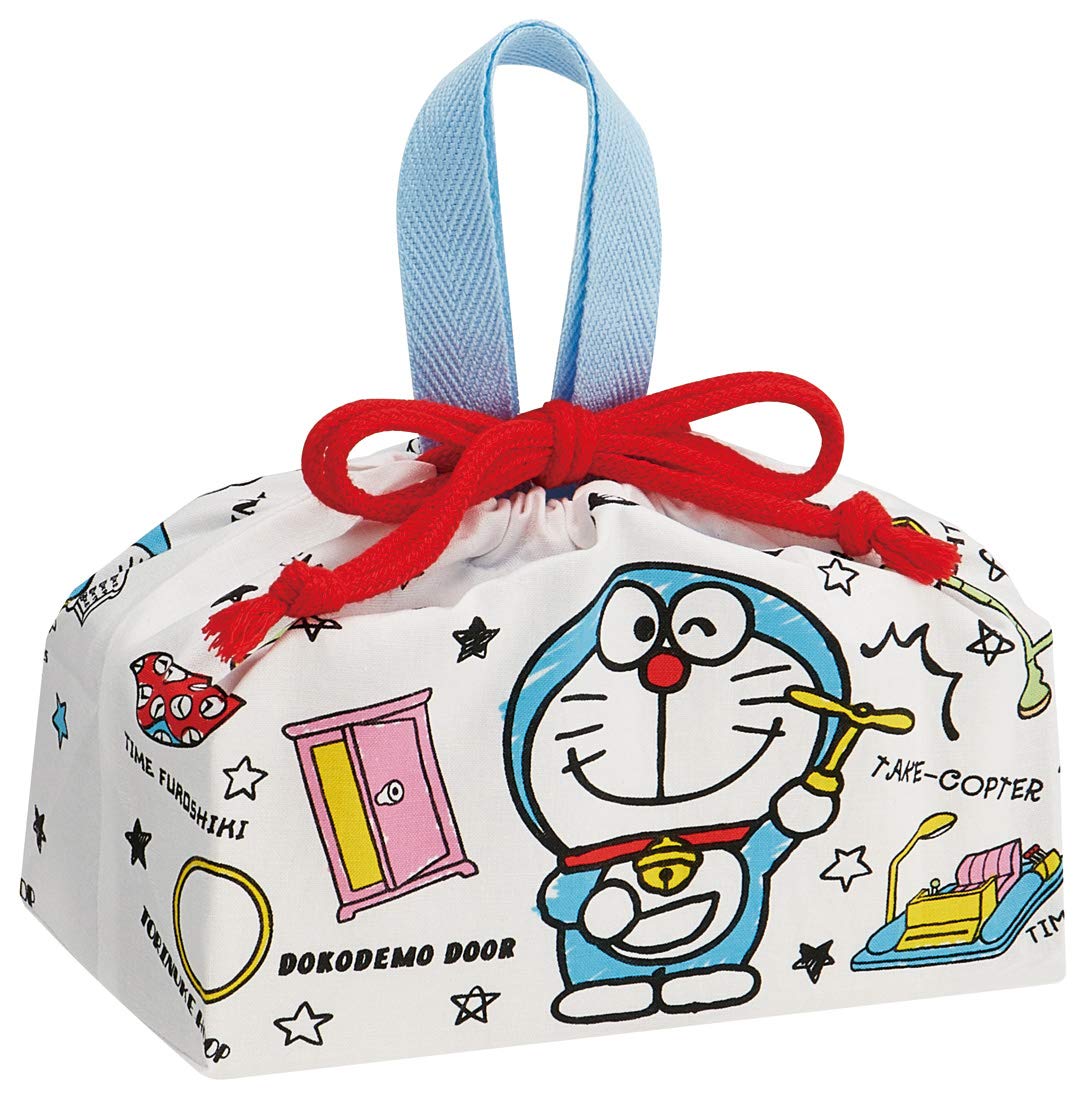 Skater Kids Doraemon Lunch Box and Drawstring Bag Made in Japan - Secret Gadget Series KB7-A- Japan Figure Store - #1 Bring To You The Best Japanese Goods