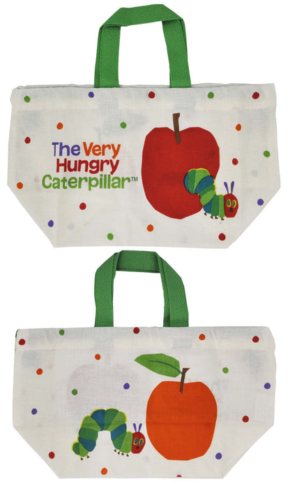 Skater Children's Hungry Caterpillar Lunch Box Drawstring Bag Made in Japan Kb7-A- Japan Figure Store - #1 Bring To You The Best Japanese Goods