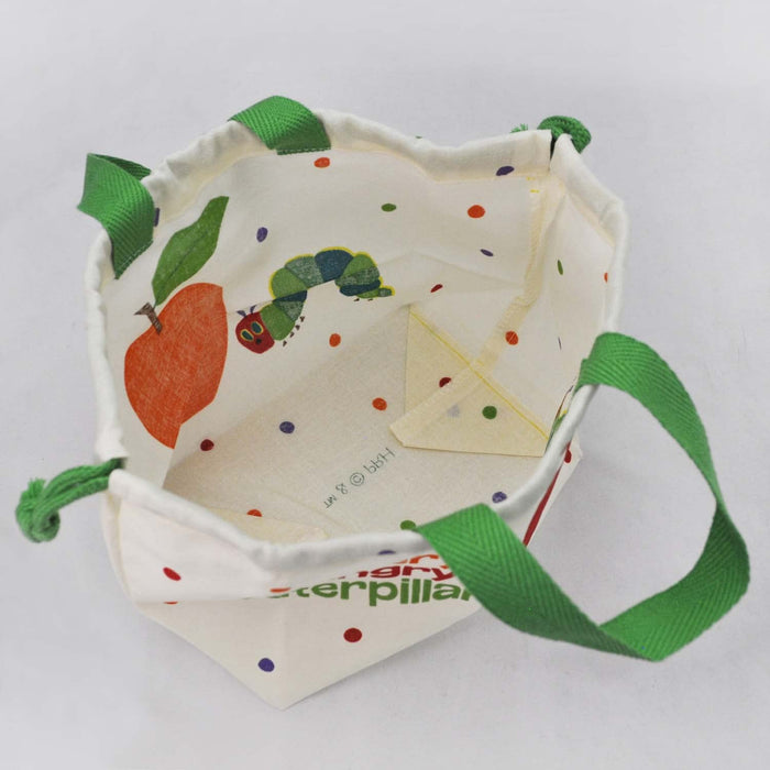 Skater Children's Hungry Caterpillar Lunch Box Drawstring Bag Made in Japan Kb7-A- Japan Figure Store - #1 Bring To You The Best Japanese Goods