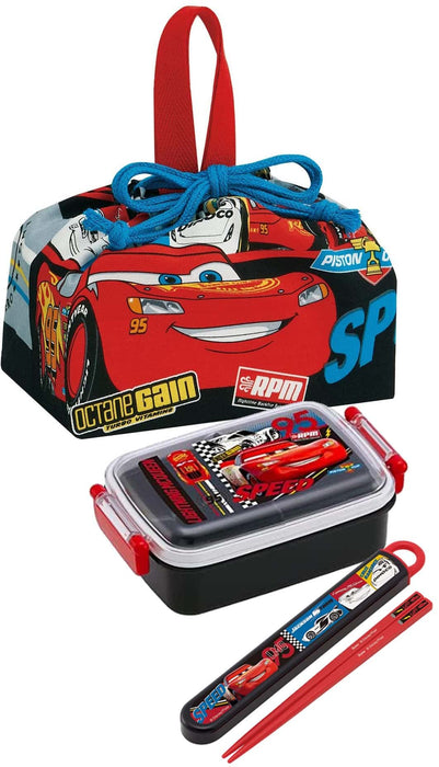 Skater Kids Lunch Box Drawstring Bag with Gusset Disney Cars 22 Boys Made in Japan- Japan Figure Store - #1 Bring To You The Best Japanese Goods