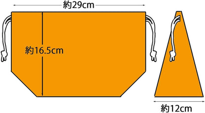 Skater KB7-A Children's Lunch Box - Girl's Drawstring Bag with Gusset My Neighbor Totoro- Japan Figure Store - #1 Bring To You The Best Japanese Goods