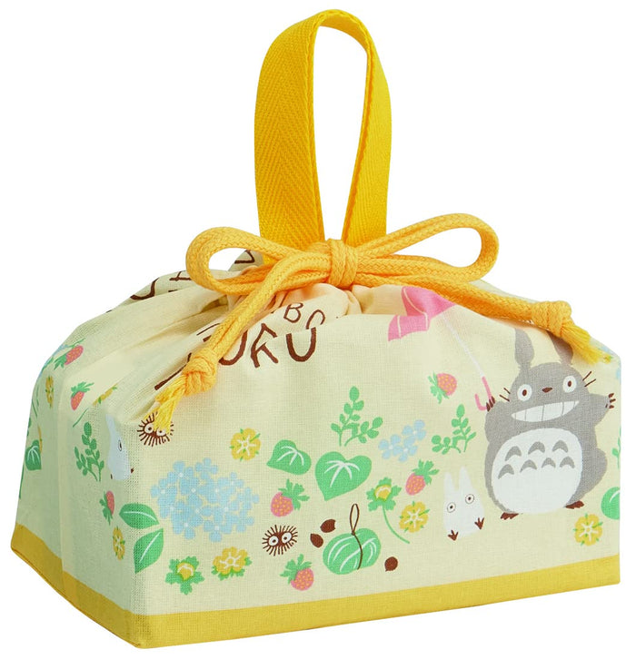 Skater Totoro Children's Lunch Box Bag with Gusset KB7-A Walking Path Made in Japan- Japan Figure Store - #1 Bring To You The Best Japanese Goods