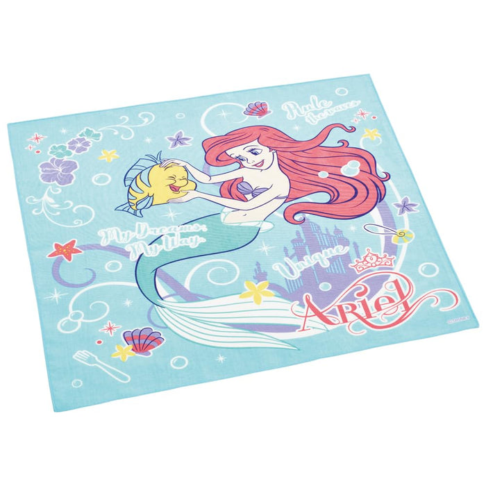 Skater Disney Ariel Kids Lunch Box With 43x43 cm Cloth - Made in Japan- Japan Figure Store - #1 Bring To You The Best Japanese Goods