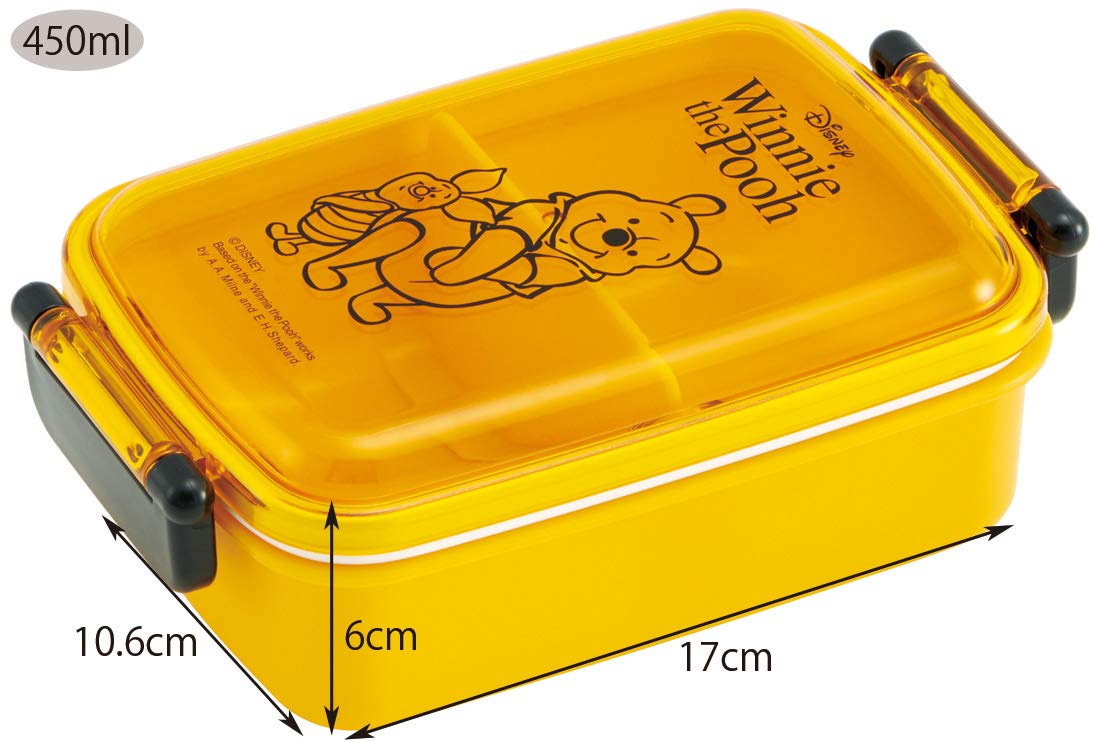 Skater Disney Winnie the Pooh 450ml Kids' Lunch Box - Rbf3An-A Model- Japan Figure Store - #1 Bring To You The Best Japanese Goods