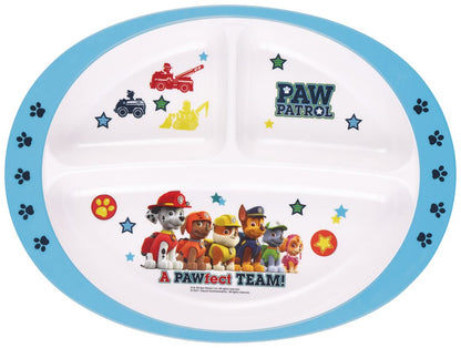Skater Paw Patrol Kid's Melamine Lunch Plate Dish 750ml M370-A Series- Japan Figure Store - #1 Bring To You The Best Japanese Goods