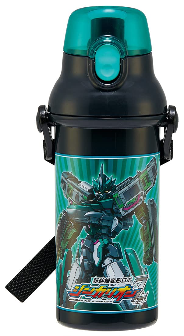Skater Japanese Ag+ Antibacterial 480ml Water Bottle for Boys - Skinkalion Z Series- Japan Figure Store - #1 Bring To You The Best Japanese Goods