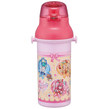 Skater Kids' Antibacterial Water Bottle 480ml Precure Delicious Made in Japan- Japan Figure Store - #1 Bring To You The Best Japanese Goods