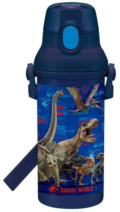 Skater 480ml Jurassic World Kids Antibacterial Water Bottle Boys Made In Japan- Japan Figure Store - #1 Bring To You The Best Japanese Goods