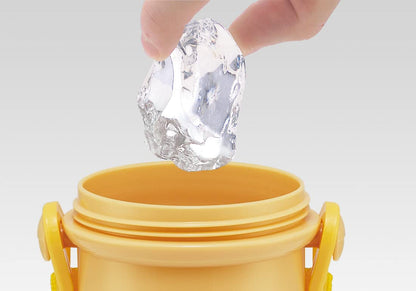 Skater Sanrio Girls Antibacterial Plastic Water Bottle 480ml Pompompurin Kirakira Made In Japan- Japan Figure Store - #1 Bring To You The Best Japanese Goods