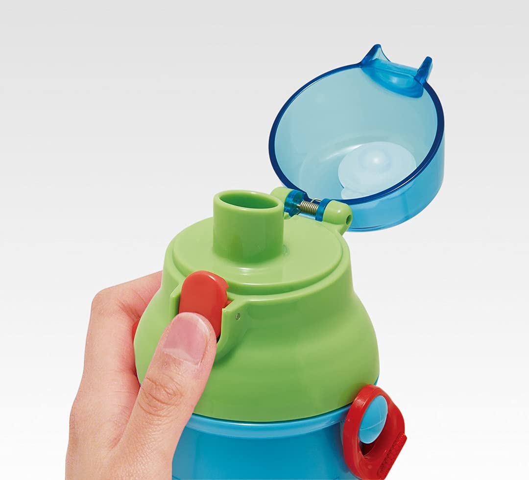 Skater Antibacterial Children's Plastic Water Bottle 480ml - Silver Ion Ag+ Maizen Sisters- Japan Figure Store - #1 Bring To You The Best Japanese Goods