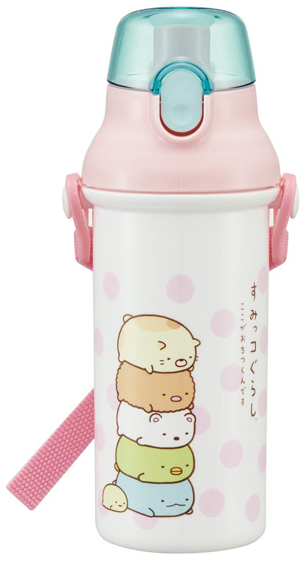 Skater 2020 New Design Sumikko Gurashi Kids Plastic Water Bottle 480ml- Japan Figure Store - #1 Bring To You The Best Japanese Goods