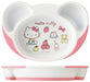 Skater Hello Kitty 70's Children's Scoop-Plate - Easy 22.7x15.7cm Baby Lunch Tableware- Japan Figure Store - #1 Bring To You The Best Japanese Goods