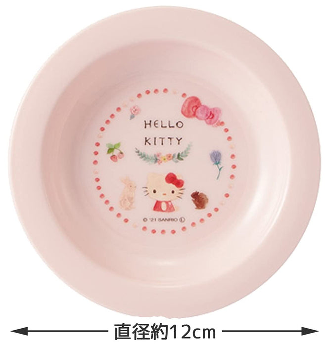 Skater Hello Kitty Children's Plate Set of 3 12cm - Sanrio Made in Japan- Japan Figure Store - #1 Bring To You The Best Japanese Goods