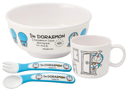 Skater Doraemon Spoon and Fork Set for Children 12cm - Skater's Sanrio Collection- Japan Figure Store - #1 Bring To You The Best Japanese Goods