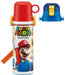 Skater Super Mario 23 Kids Stainless Steel Water Bottle Lightweight 580ml Sports Hydration Child-Friendly- Japan Figure Store - #1 Bring To You The Best Japanese Goods
