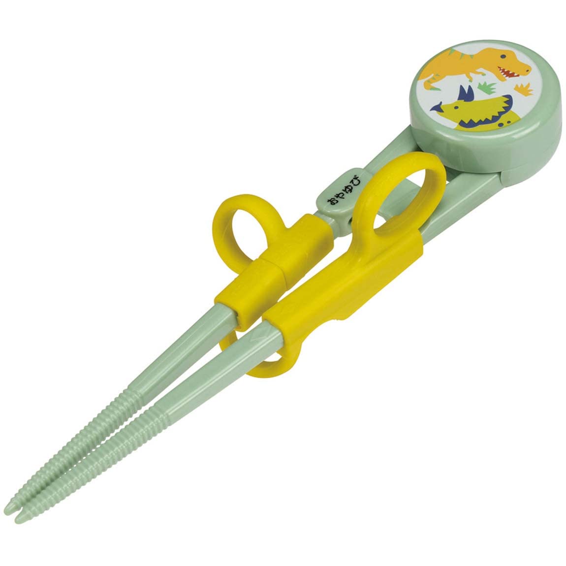 Skater Kids' Dinosaur Training Chopsticks 14cm Right-Handed Easy Pickup Ages 2-7- Japan Figure Store - #1 Bring To You The Best Japanese Goods