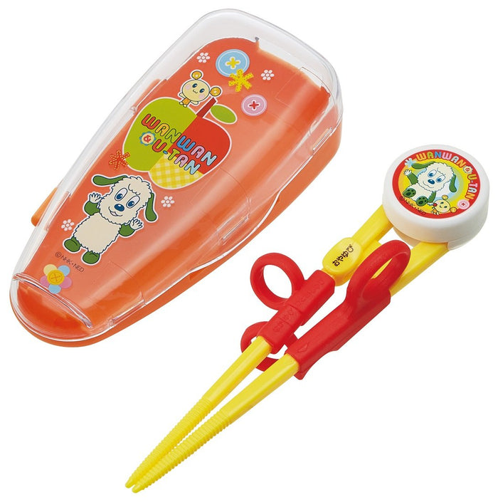 Skater Kids Training Chopsticks 14cm Ages 2-7 Right-Handed Square Tips Inai Inai Baa- Japan Figure Store - #1 Bring To You The Best Japanese Goods