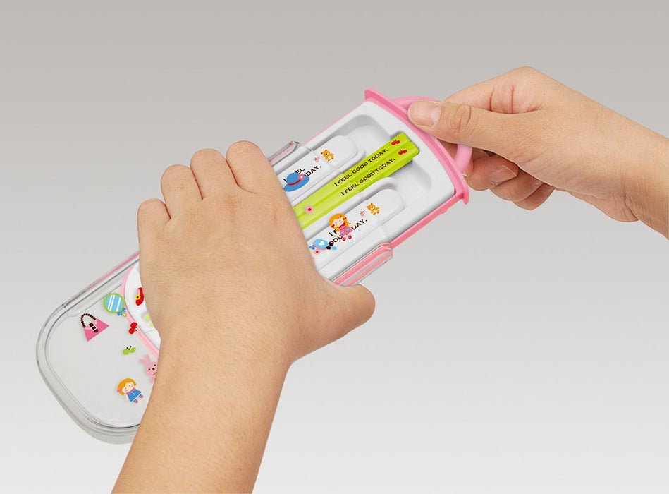 Skater Children's Trio Set - Chopsticks Spoon Fork - My Favorites Made in Japan Tcs1Am- Japan Figure Store - #1 Bring To You The Best Japanese Goods