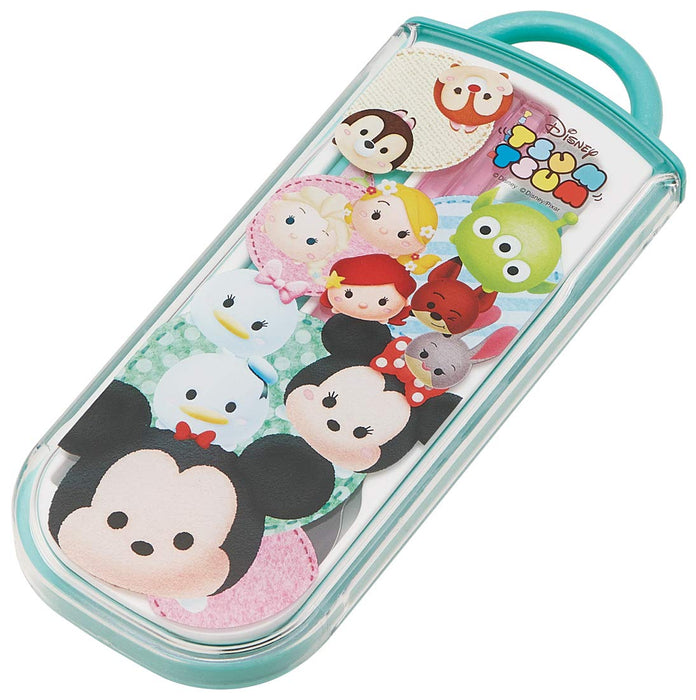 Skater Disney Tsum Tsum Patchwork Trio Set for Children - Made in Japan TCS1AM- Japan Figure Store - #1 Bring To You The Best Japanese Goods