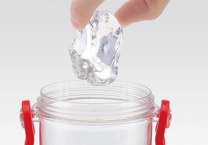 Skater Hello Kitty Cookie 480ml Water Bottle for Girls - Clear Made in Japan- Japan Figure Store - #1 Bring To You The Best Japanese Goods