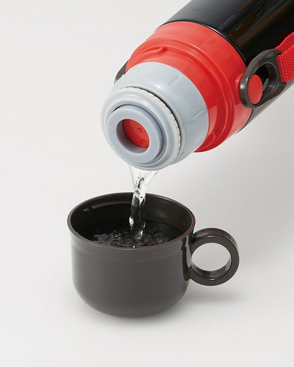 Skater Disney Cars Stainless Steel Children's Water Bottle with Cup 550ml SKC6- Japan Figure Store - #1 Bring To You The Best Japanese Goods