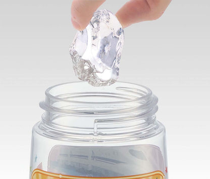 Skater Boys' 480ml Clear Water Bottle with Straw - Plarail 20 Child's Hydration- Japan Figure Store - #1 Bring To You The Best Japanese Goods