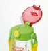Skater Hungry Caterpillar 480ml Clear Water Bottle One-Push with Straw for Girls- Japan Figure Store - #1 Bring To You The Best Japanese Goods