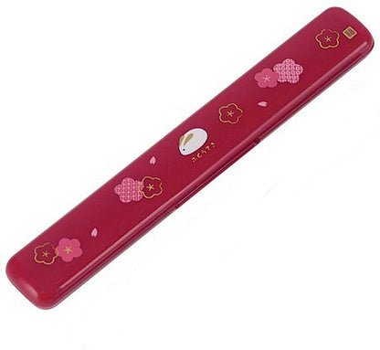 Skater 18cm Chopsticks and Case Set - Fukuusagi Vermilion Lacquered Made in Japan- Japan Figure Store - #1 Bring To You The Best Japanese Goods