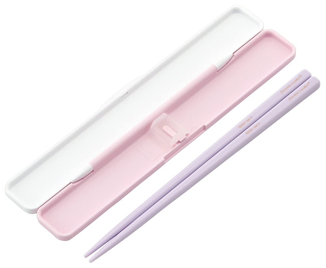 Skater 18cm Silver Ion Ag+ Antibacterial Chopsticks and Case Set Soft Nekoro Made in Japan- Japan Figure Store - #1 Bring To You The Best Japanese Goods