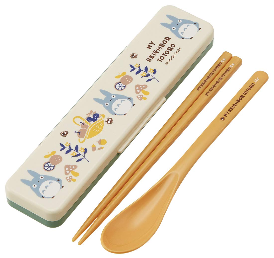 Skater 18cm My Neighbor Totoro Chopsticks & Spoon Set Japan-Made – Ghibli Kurashi- Japan Figure Store - #1 Bring To You The Best Japanese Goods