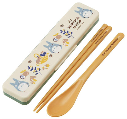 Skater 18cm My Neighbor Totoro Chopsticks & Spoon Set Japan-Made – Ghibli Kurashi- Japan Figure Store - #1 Bring To You The Best Japanese Goods