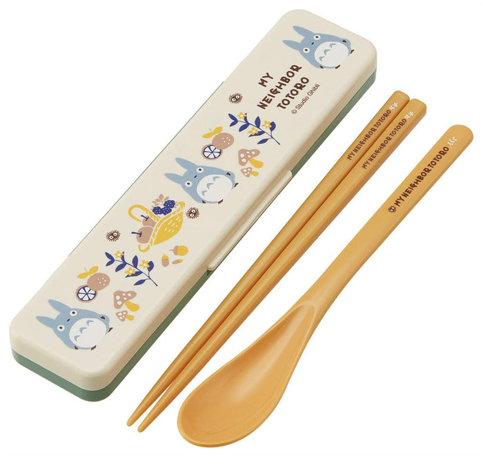 Skater 18cm My Neighbor Totoro Chopsticks & Spoon Set Japan-Made – Ghibli Kurashi- Japan Figure Store - #1 Bring To You The Best Japanese Goods