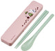 Skater Moomin 18cm Antibacterial Silver Ion Chopsticks and Spoon Set Made in Japan- Japan Figure Store - #1 Bring To You The Best Japanese Goods