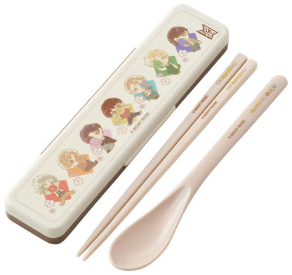 Skater Tinytan 18cm Antibacterial Adult Chopsticks and Spoon Set Made in Japan- Japan Figure Store - #1 Bring To You The Best Japanese Goods