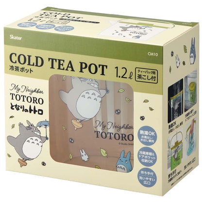 Skater 1.2L Tea Pot with Strainer Heat Resistant My Neighbor Totoro Studio Ghibli Cm10-A- Japan Figure Store - #1 Bring To You The Best Japanese Goods
